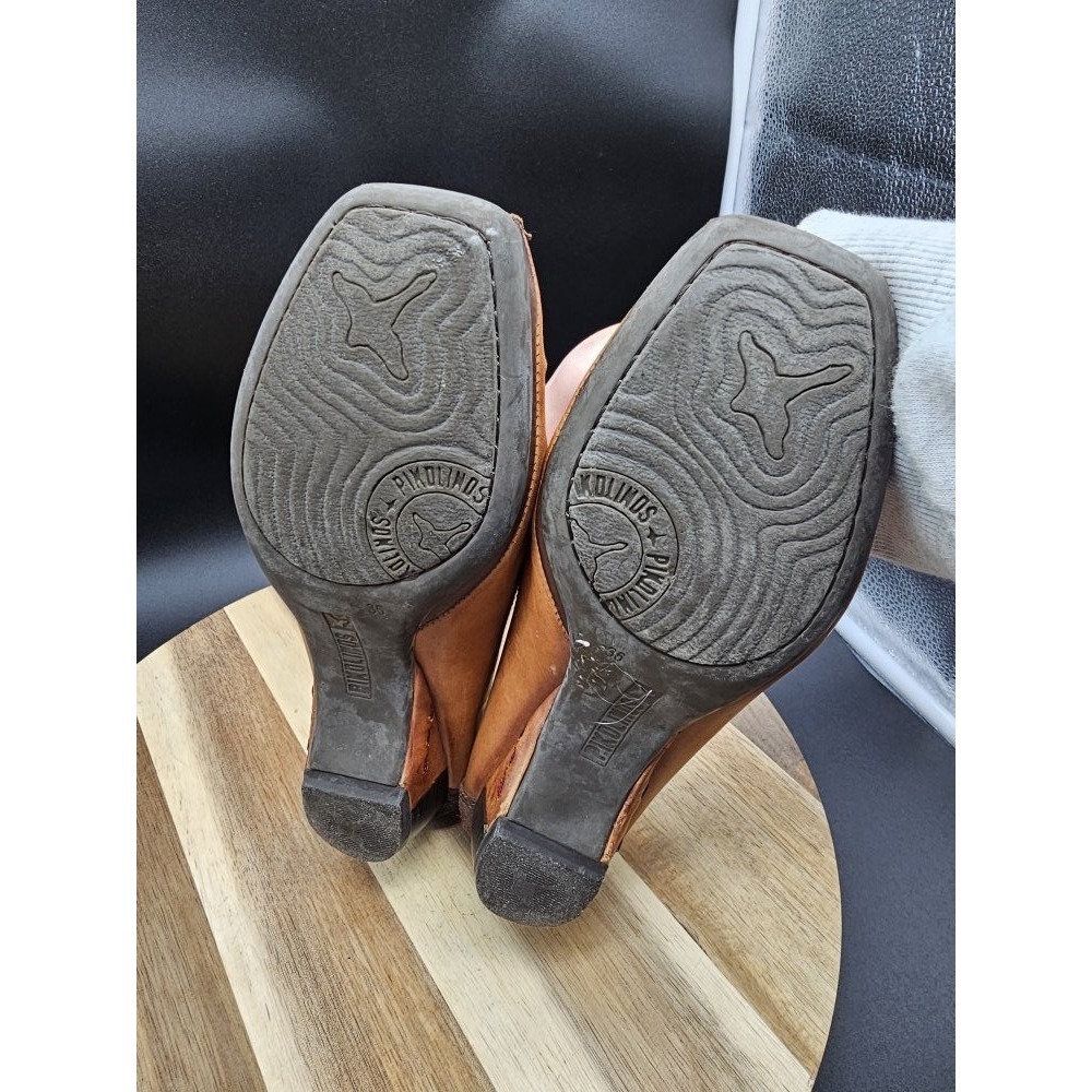 Pikolinos Womens Size 36 Brown Leather Slip On Pumps US Size 6 - Picture 8 of 9